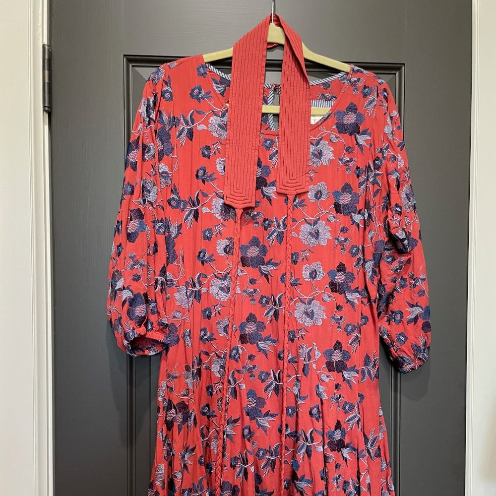 Anthropologie Belted Dress